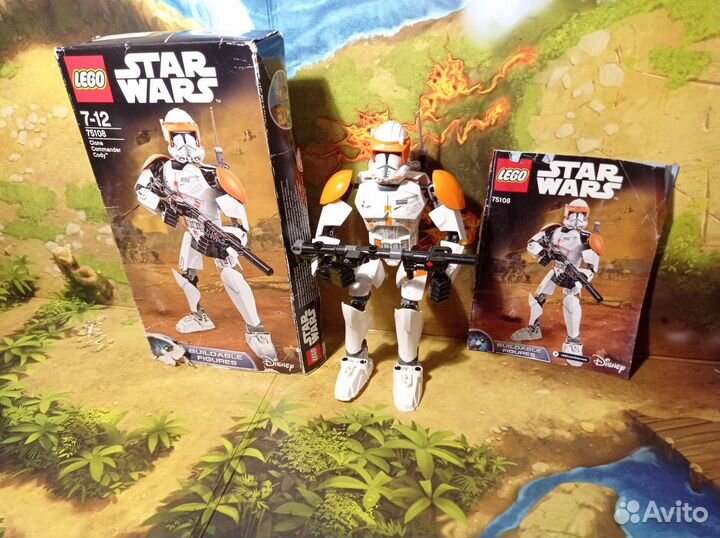 Lego Star Wars clone commander Cody