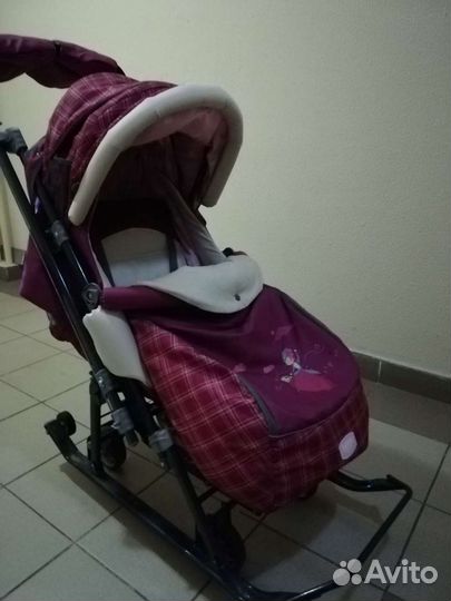 Коляска санки Ника 7-4