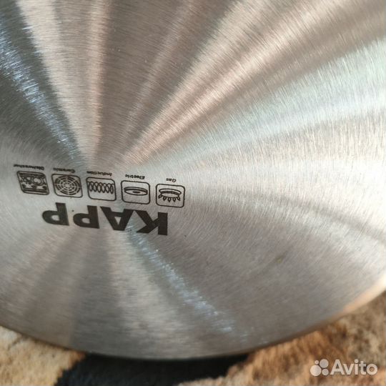 Кастрюля из нержавейки 10,5 л