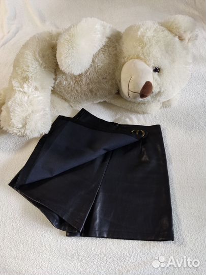 Шорты женские кожаные, джинсовые