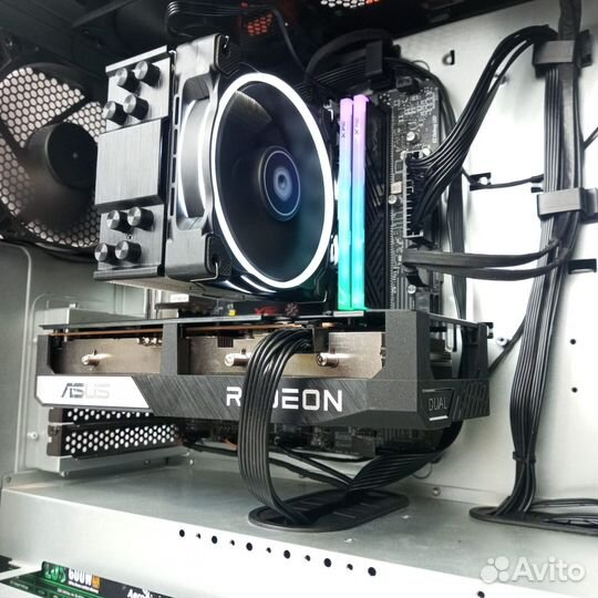 Игровой пк MSI Infinite B915 i5 11400F/RX 6600 XT