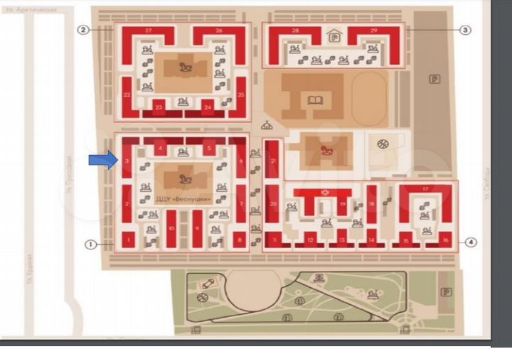 Торговая площадь, 58.97 м²