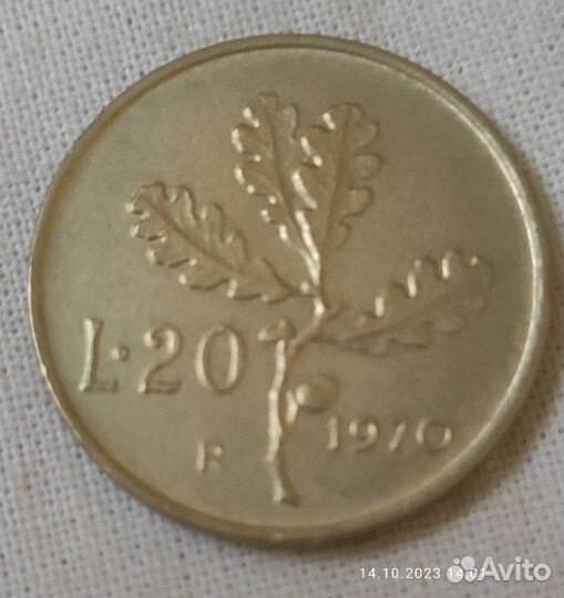 Монеты Италии до 1999 года