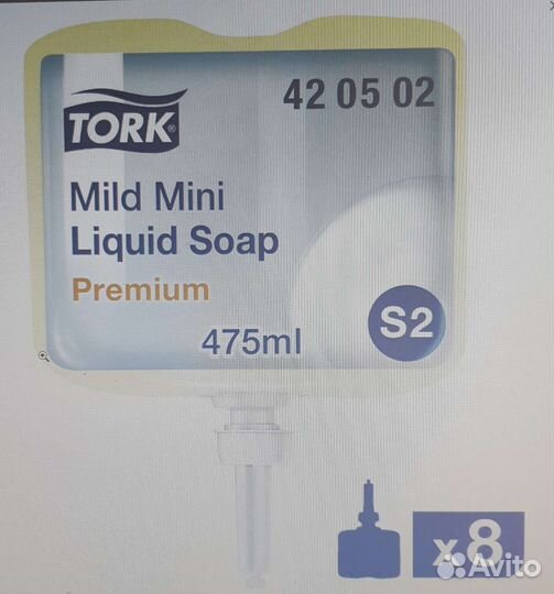 Жидкое мыло tork; (система s2) 420602; 0.475 л