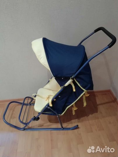 Детские санки коляска