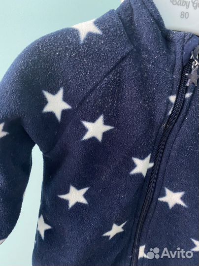 Флисовый комбинезон 80