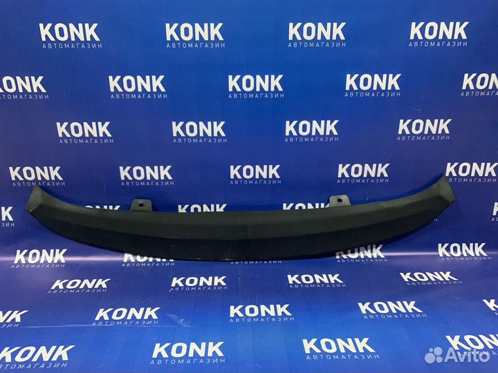 Спойлер заднего бампера Хюндай Солярис 2014-2017