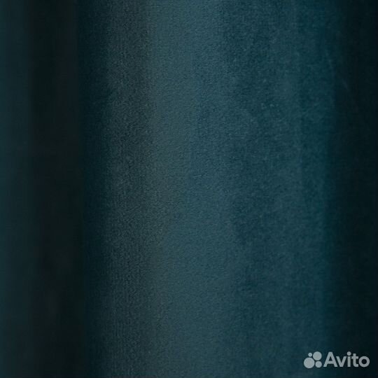 Бархатные шторы Беллиссимо темно-бирюзовый