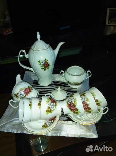 Редкий кофейный сервиз Клуж Напока Румыния