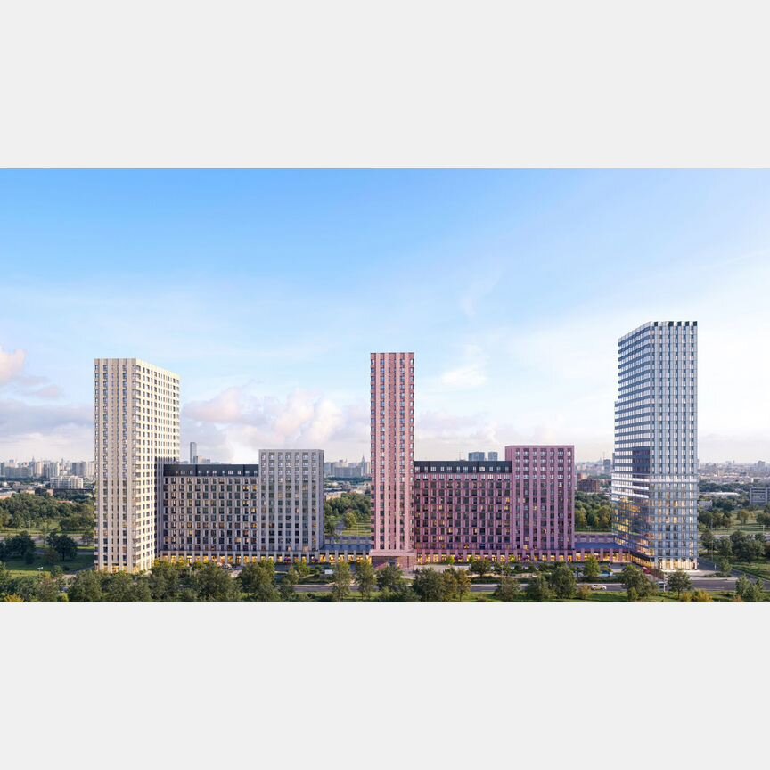 2-к. квартира, 67,1 м², 21/28 эт.