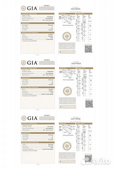 Крест GIA в стиле graff Cross Pendant Large Model