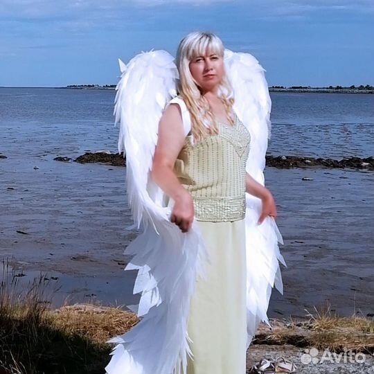 Крылья ангела белые