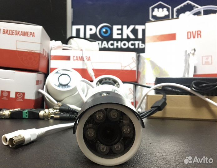 Комплекты видеонаблюдения