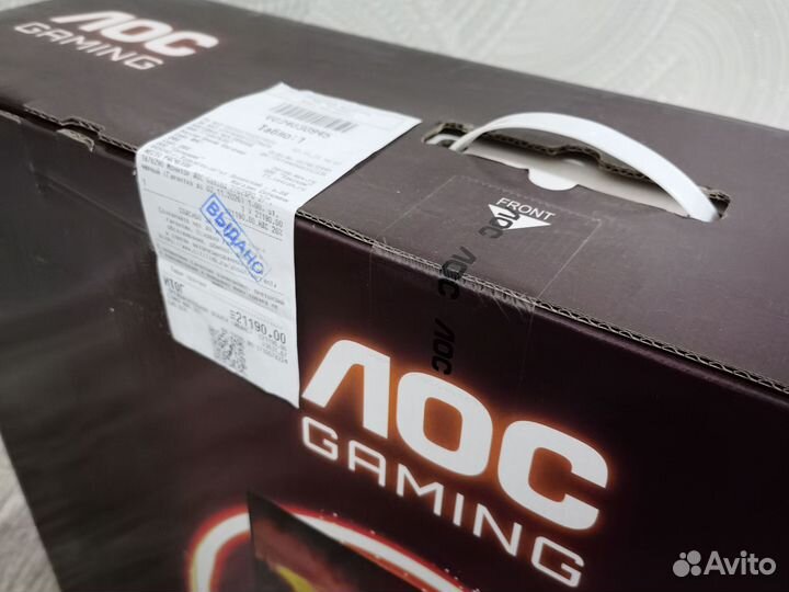 Монитор 144 гц AOC 27