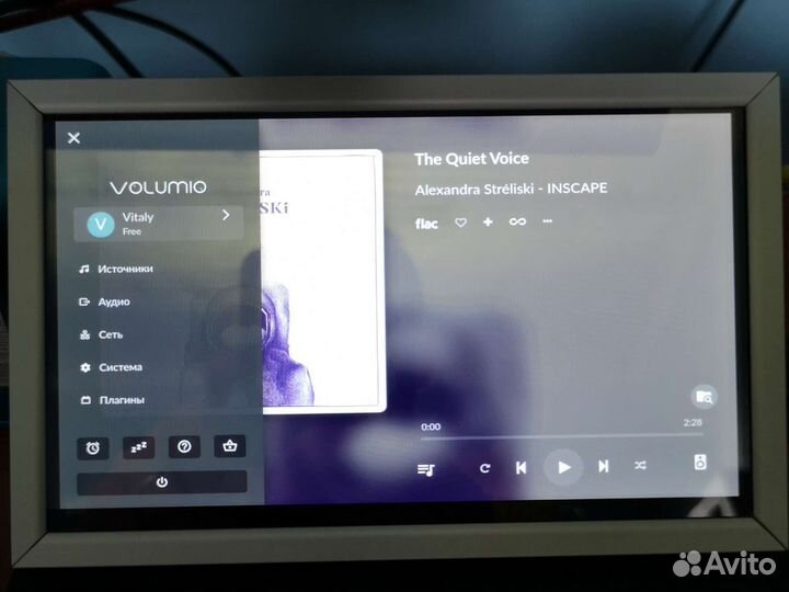 Стример с цапом allo boss2 с внешним дисплеем