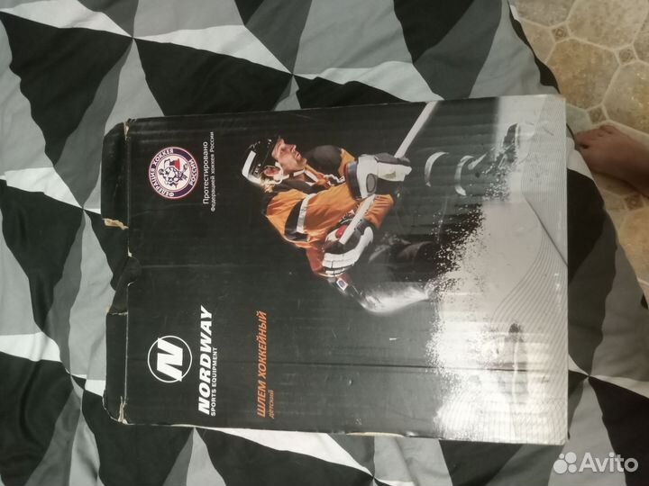 Детский шлем для хоккея