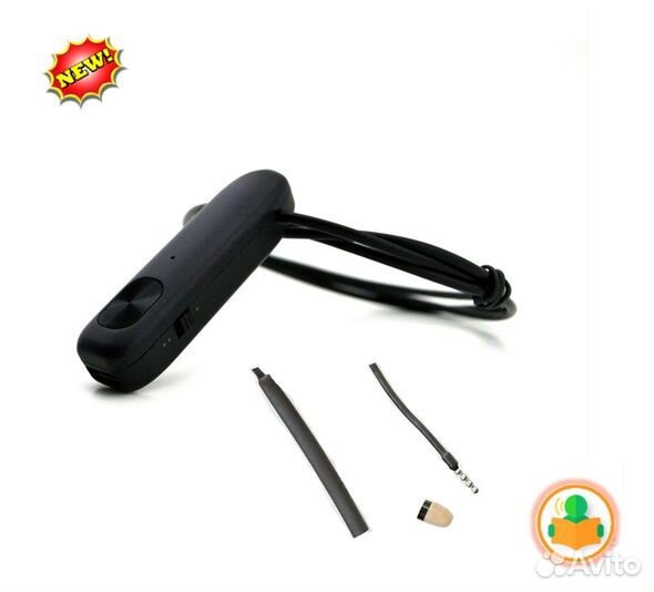 Микронаушник 2в1 Ultra bluetooth 5.1 встроен + 3мм