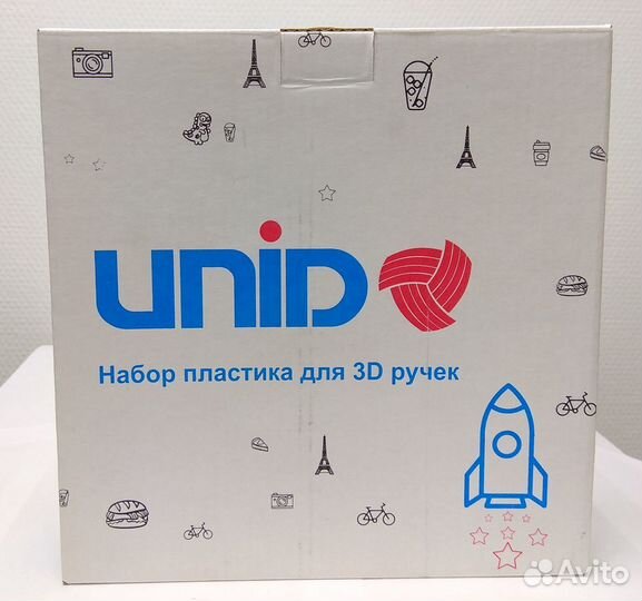 Пластик для 3D ручки светящийся PLA- 