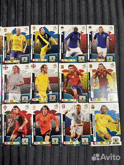 Карточки euro 2012 adrenalyn xl panini