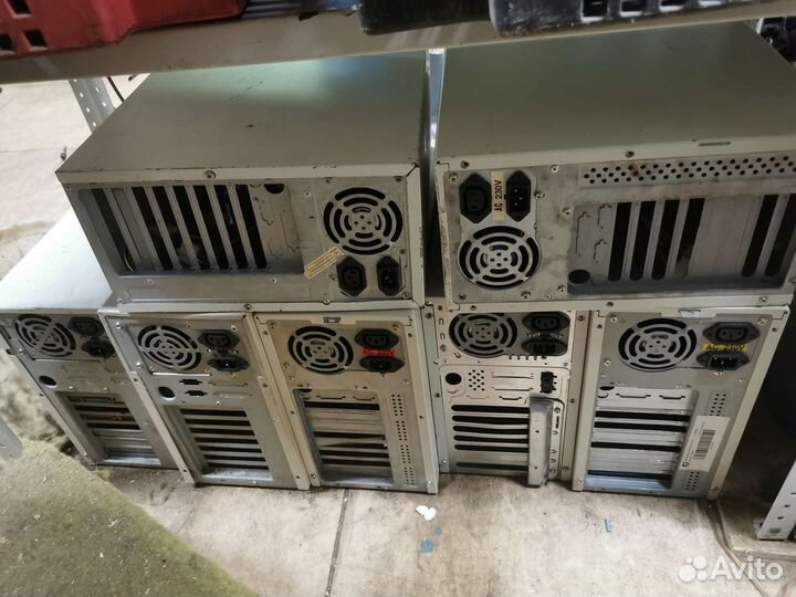 Корпус компьютерный форм фактор ат ретро