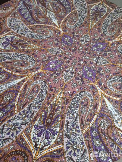 Павловопосадский платок шерсть