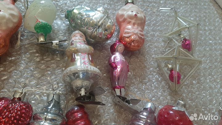 Елочные игрушки СССР одним лотом