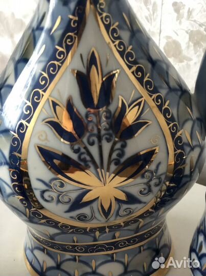 Кувшин со стаканами для вина Кисловодский фарфор