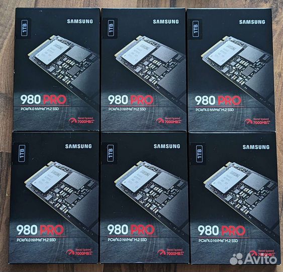 SSD samsung 980 PRO 1tb новые