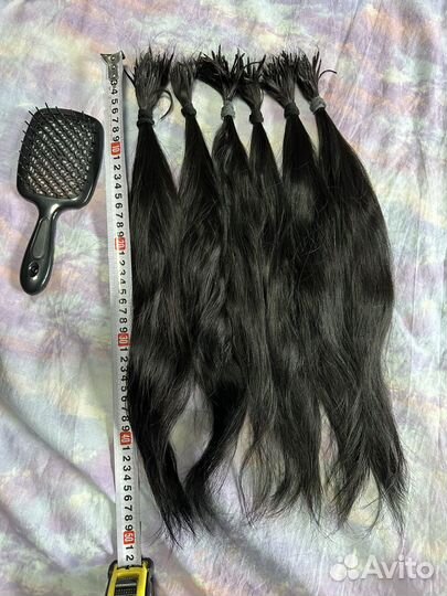 Волосы для наращивания 50 см бу