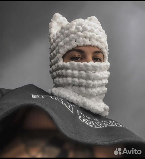 Балаклава вязаная