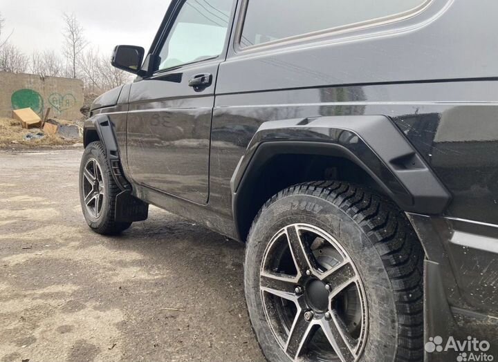 Расширители арок на ниву urban в стиле amg