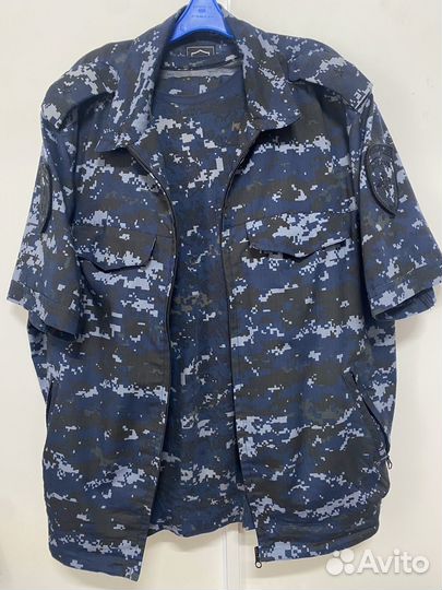 Форма летняя синняя цифра