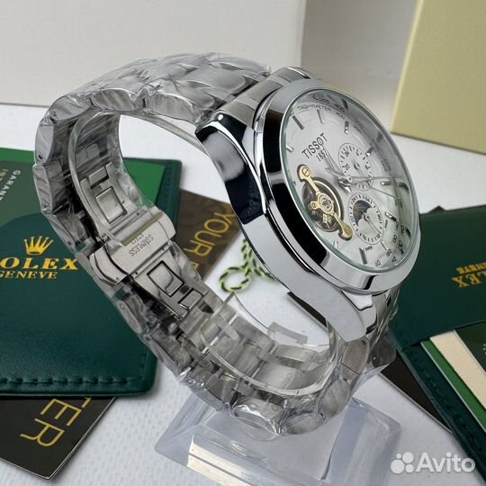 Часы мужские Tissot 1853 механические белые