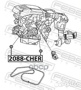 Ролик ремня приводного MB W220/C215 6.0/3.0D