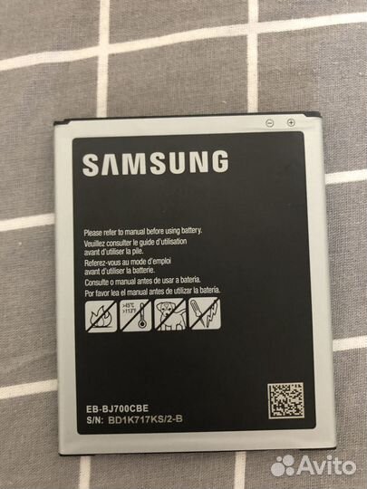 Аккумулятор для телефона samsung EB-BJ700CBE