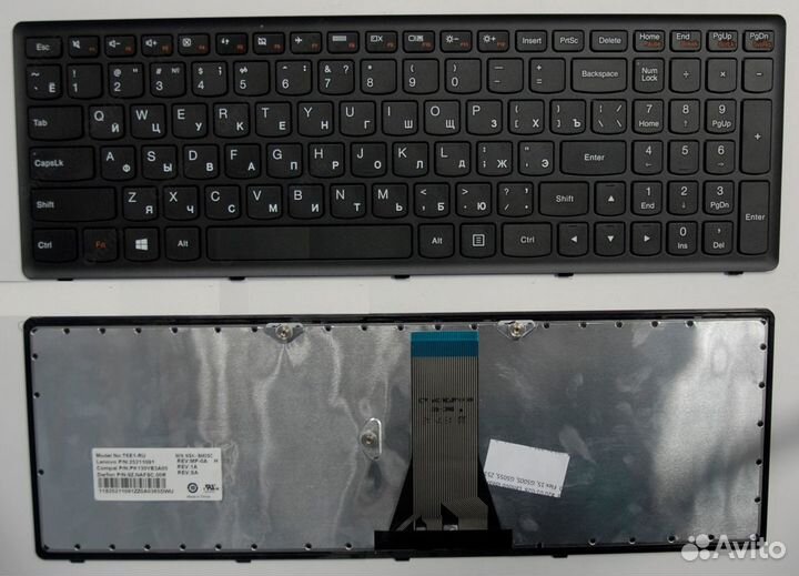 Клавиатура для ноутбука Lenovo IdeaPad Flex 15, G5