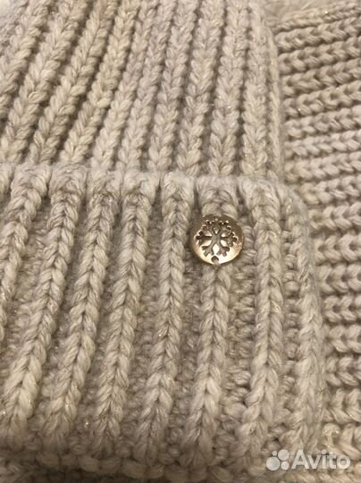 Комплект Шапка и снуд зимние новые