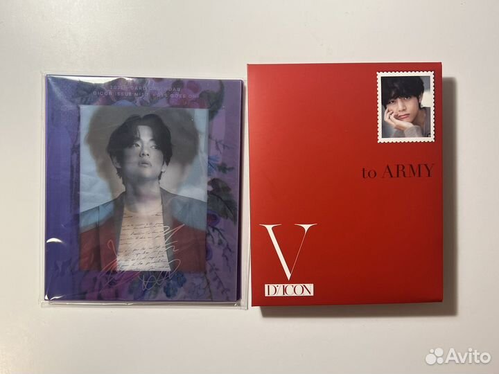 Тэхен dicon буклет и календарь