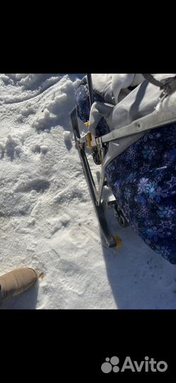 Детские санки коляска бу