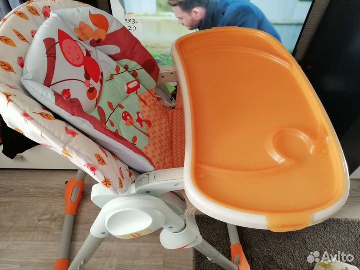 Стульчик chicco polly magik land