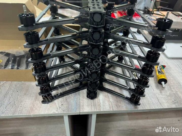 Дpoн FPV piranha 7 и 10 