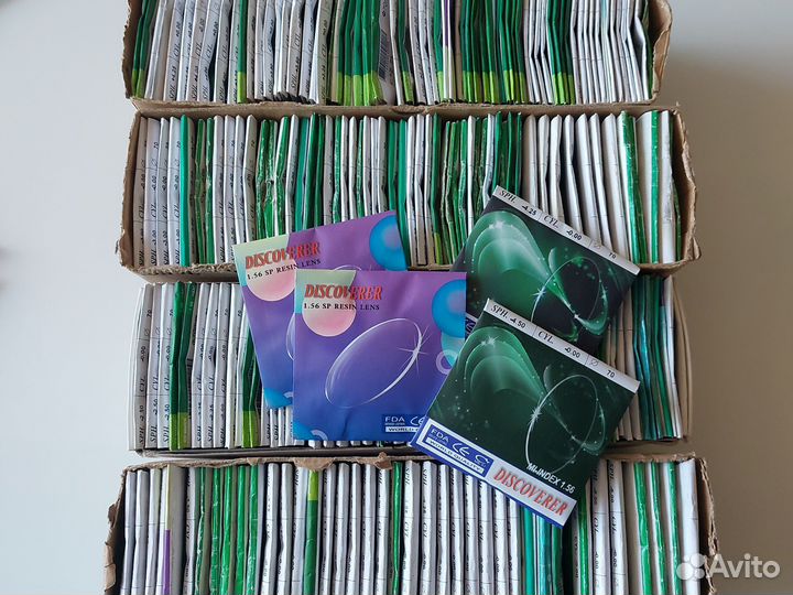 Линзы очковые