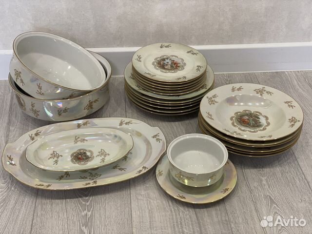 Столовый сервиз Мадонна, helena, GDR