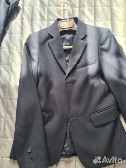 Школьный костюм для мальчика 134 синий