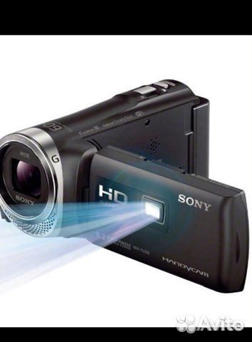 Видеокамера sony HDR-PJ220E с Лазерным проектором