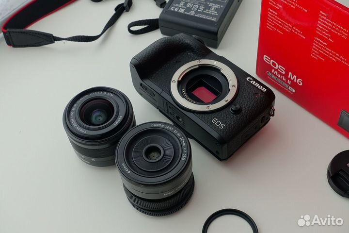Canon EOS M6 Mark II kit 22mm & M15-45 S