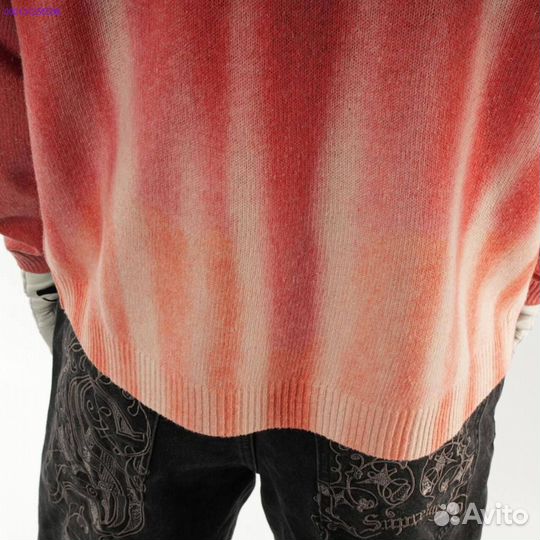 Свитер Supreme Blurred Logo(качественный) (Арт.18067)