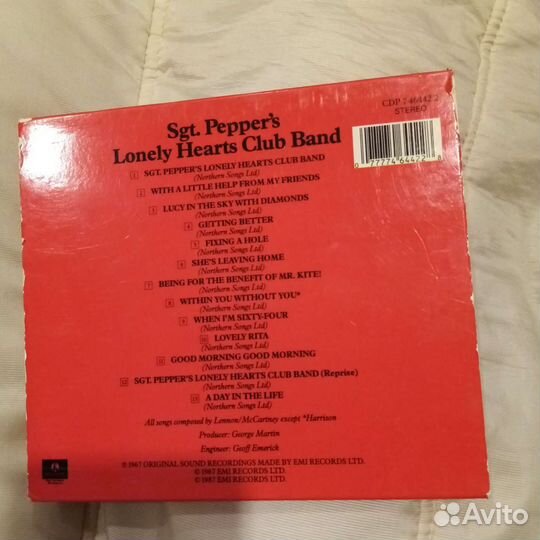 CD диск Битлз Beatles