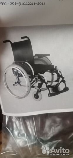 Инвалидная коляска новая