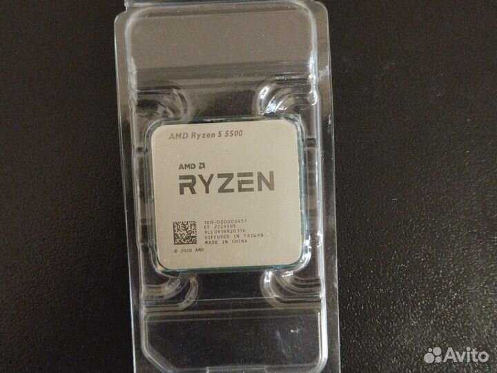 Процессор AMD ryzen 5 5500 oem